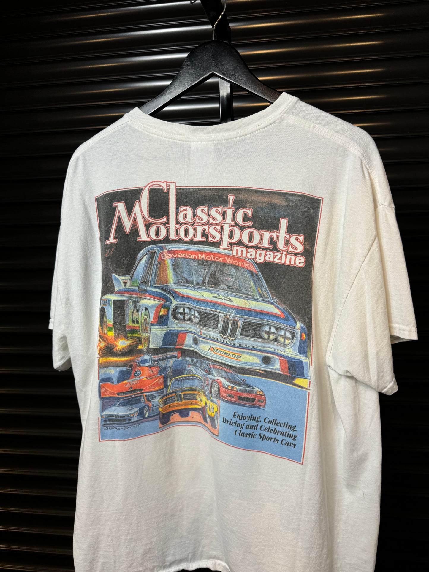 Vintage BMW Classic Motorsports Racing Tee - XL