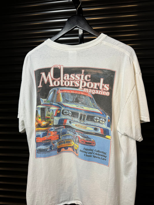 Vintage BMW Classic Motorsports Racing Tee - XL