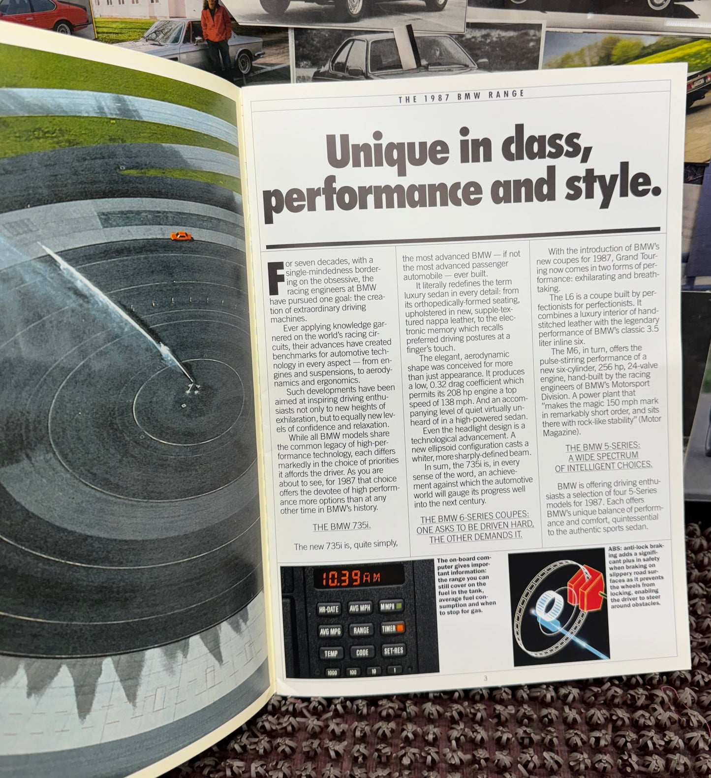 BMW “The ultimate driving machine” Booklet #1