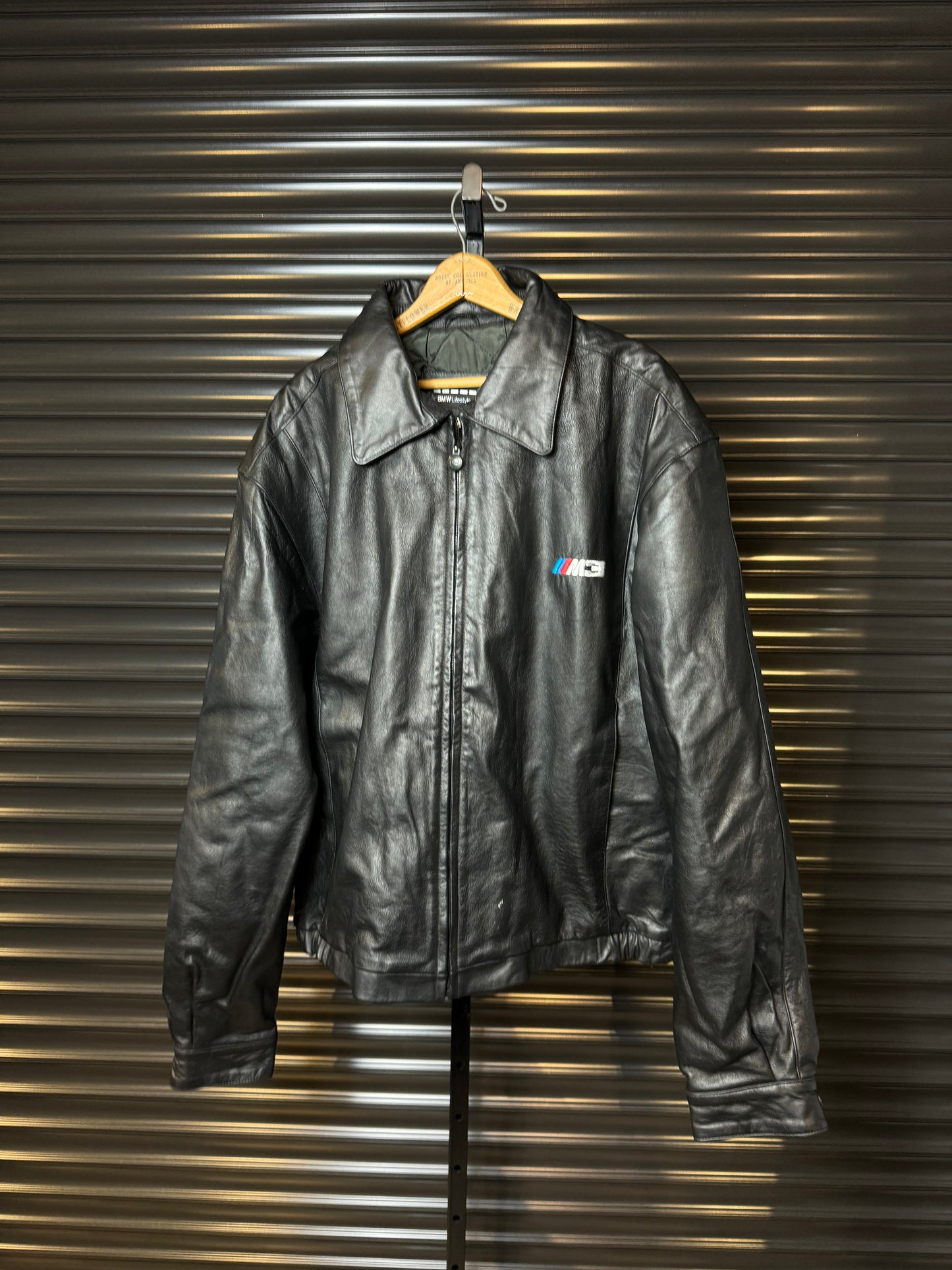 Vintage BMW Lifestyle M3 Leather Jacket - XL