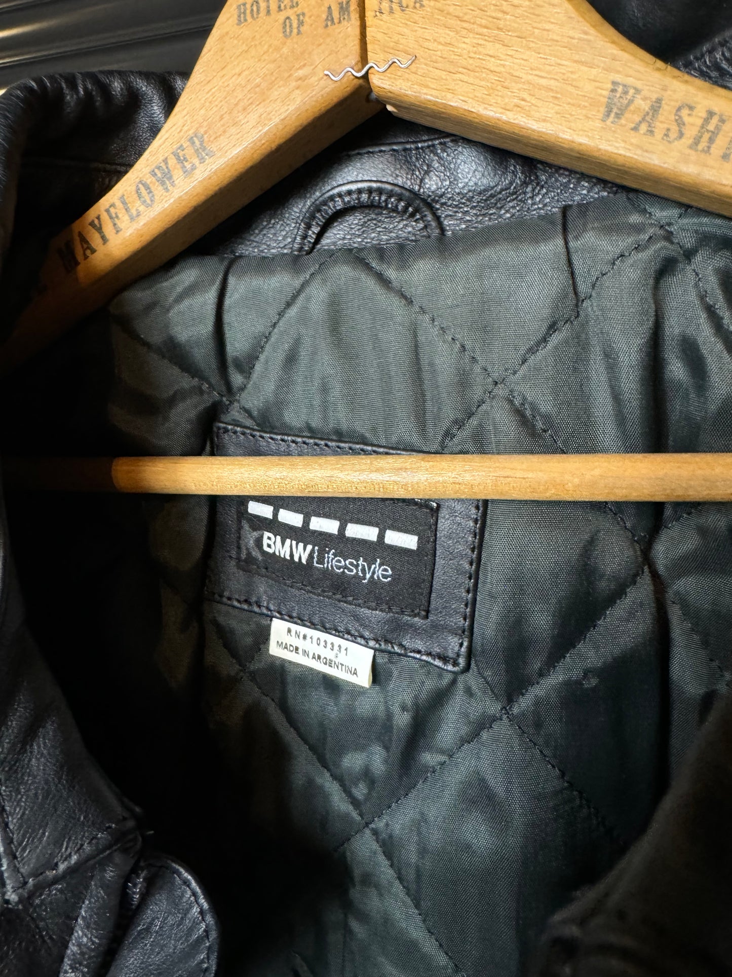 Vintage BMW Lifestyle M3 Leather Jacket - XL