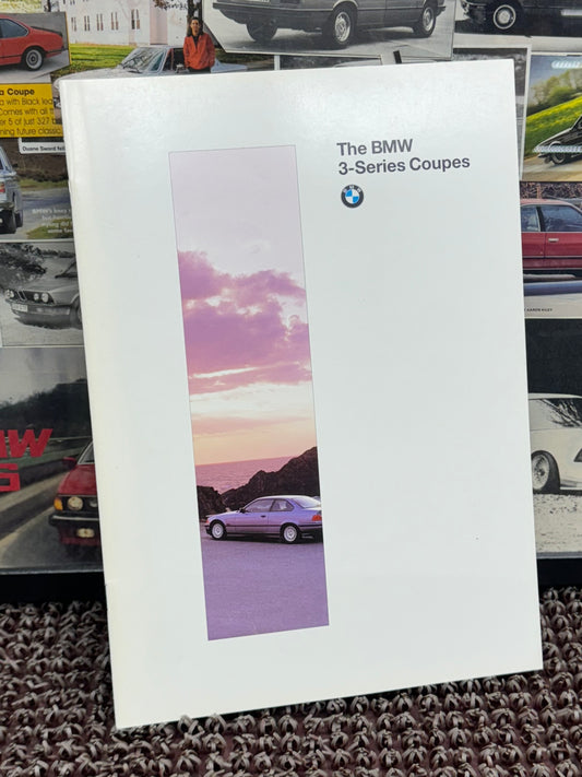 BMW E36 3-Series Coupe 1995 Booklet