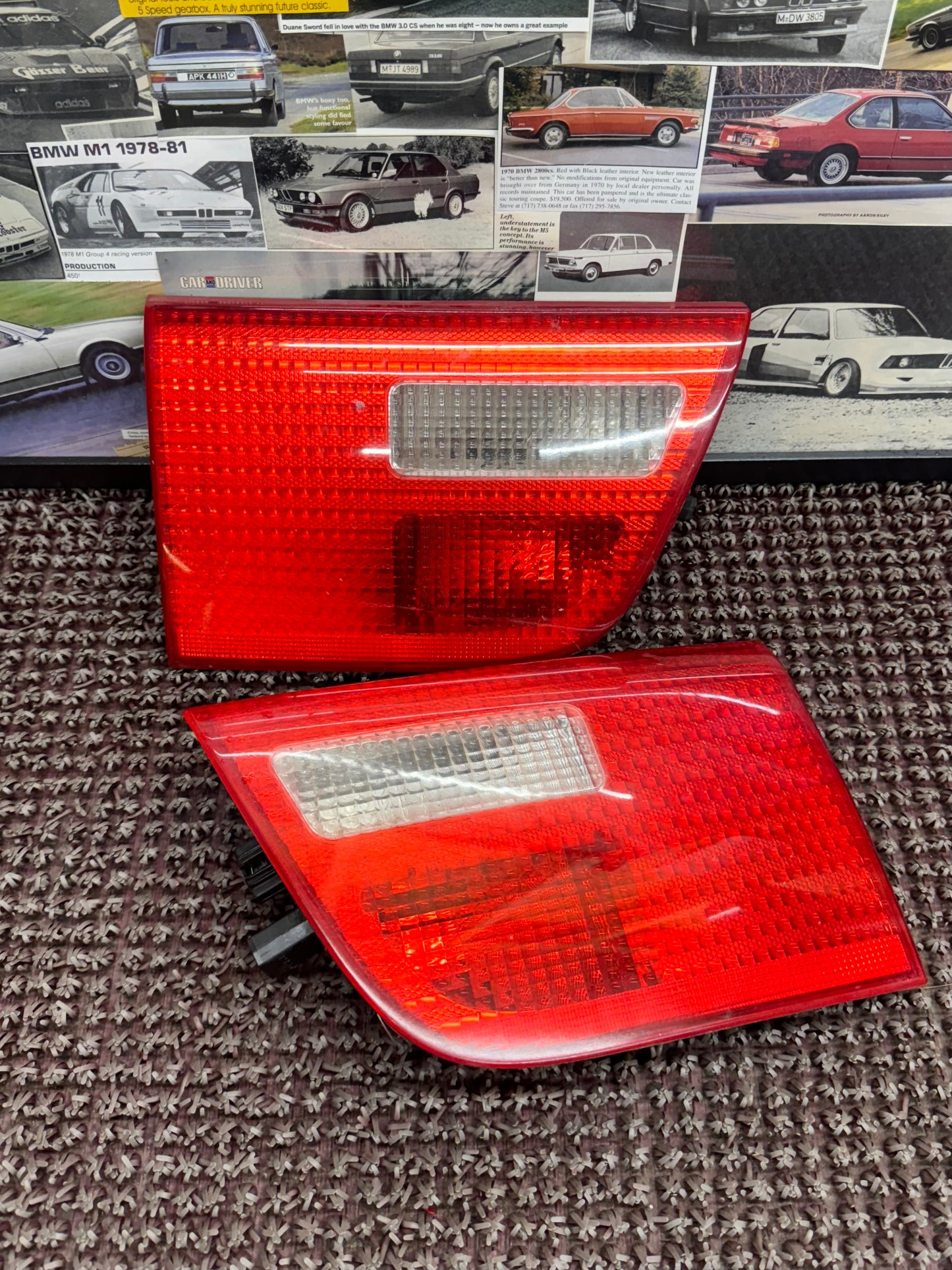 BMW E53 X5 2000-2003 Rear Inner Trunk Taillight OEM Set