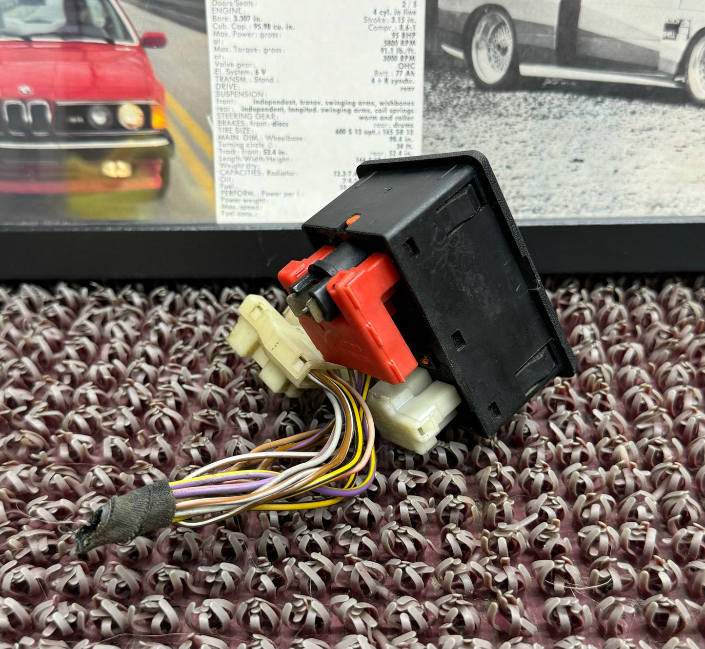 BMW German Fog Light Switch With Wiring