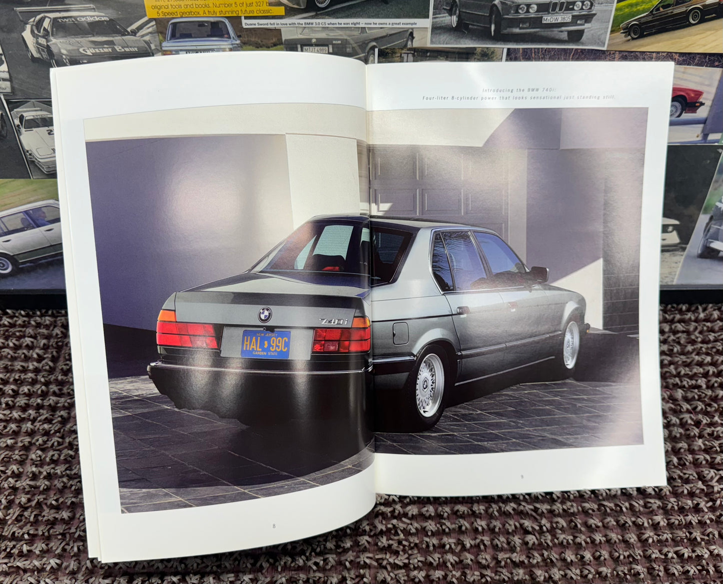 BMW E32 7-Series 1994 Booklet