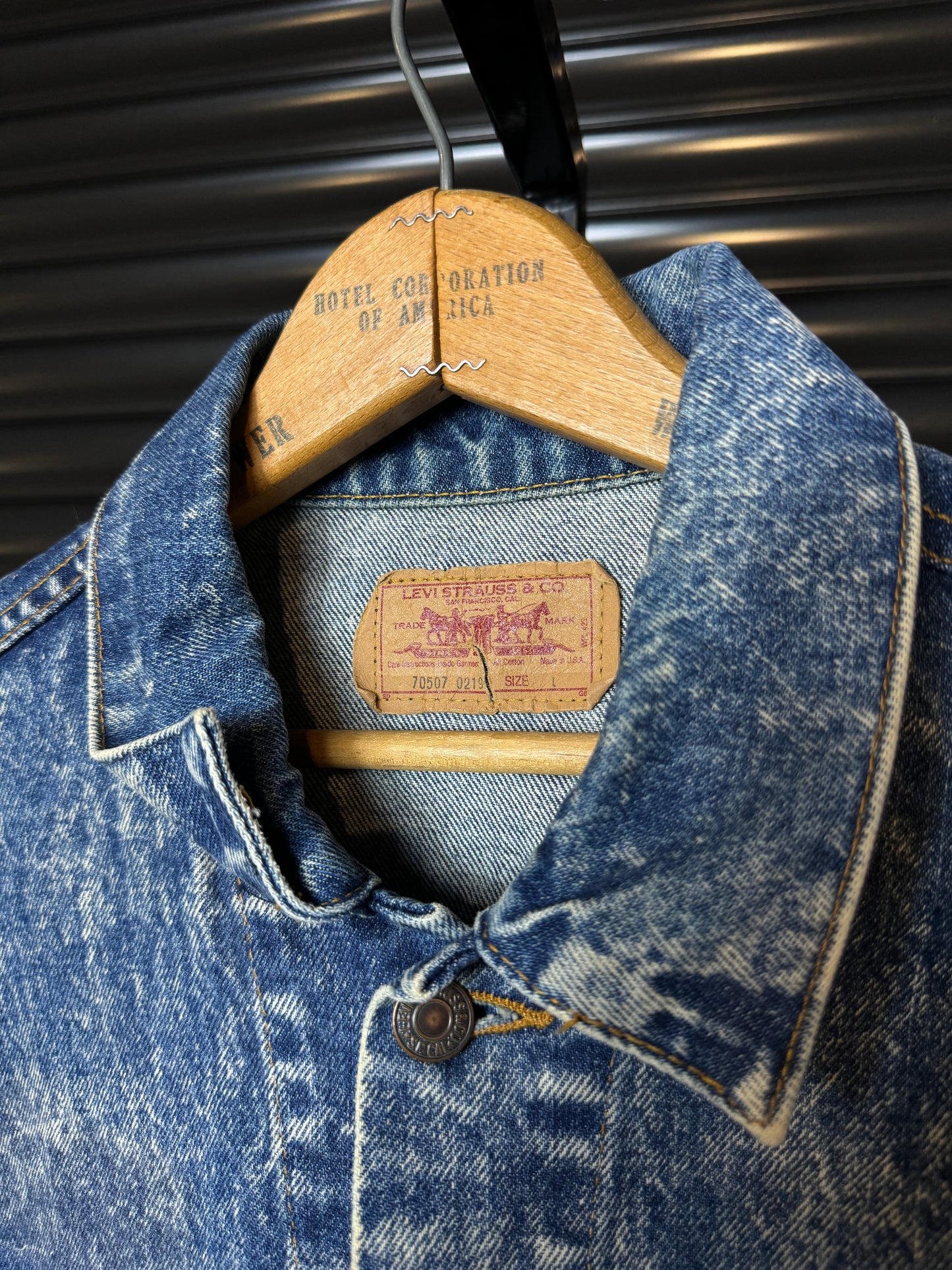 Vintage BMW Levi’s M-Power Denim Jacket - Large