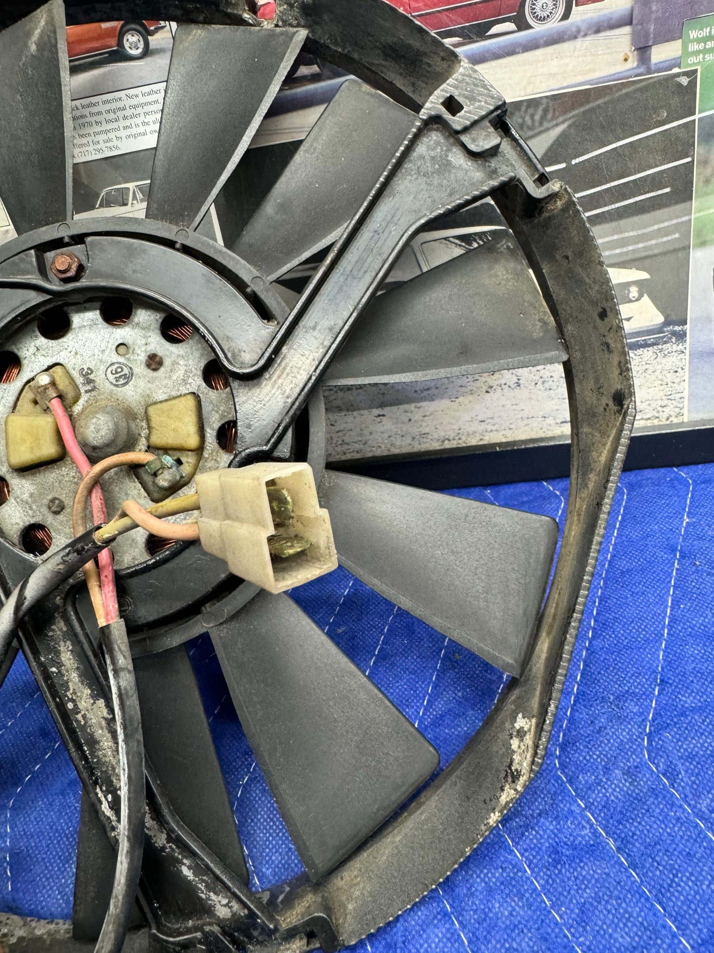 BMW OEM Electric AC Condenser Fan