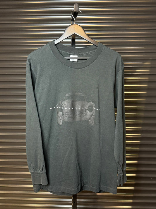 Vintage 90’s Mercedes Benz Gullwing Long-sleeve Tee - Large
