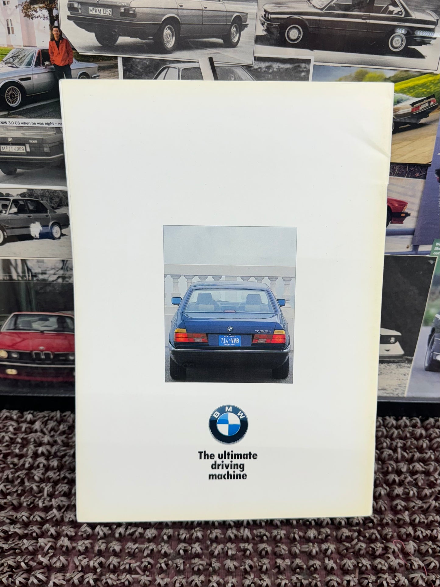 BMW E32 735i 1981 Booklet