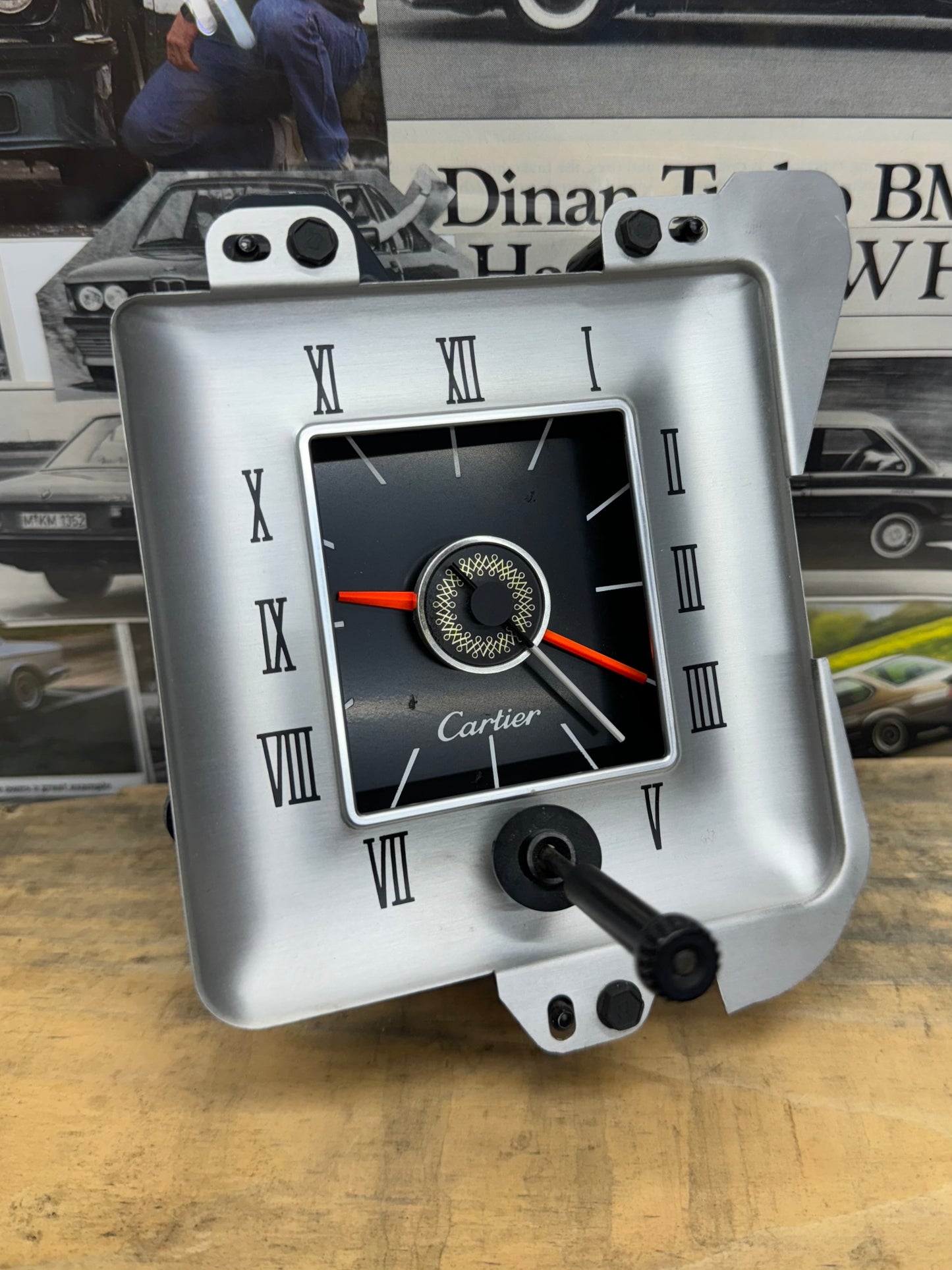 Vintage Cartier Car Dashboard Clock