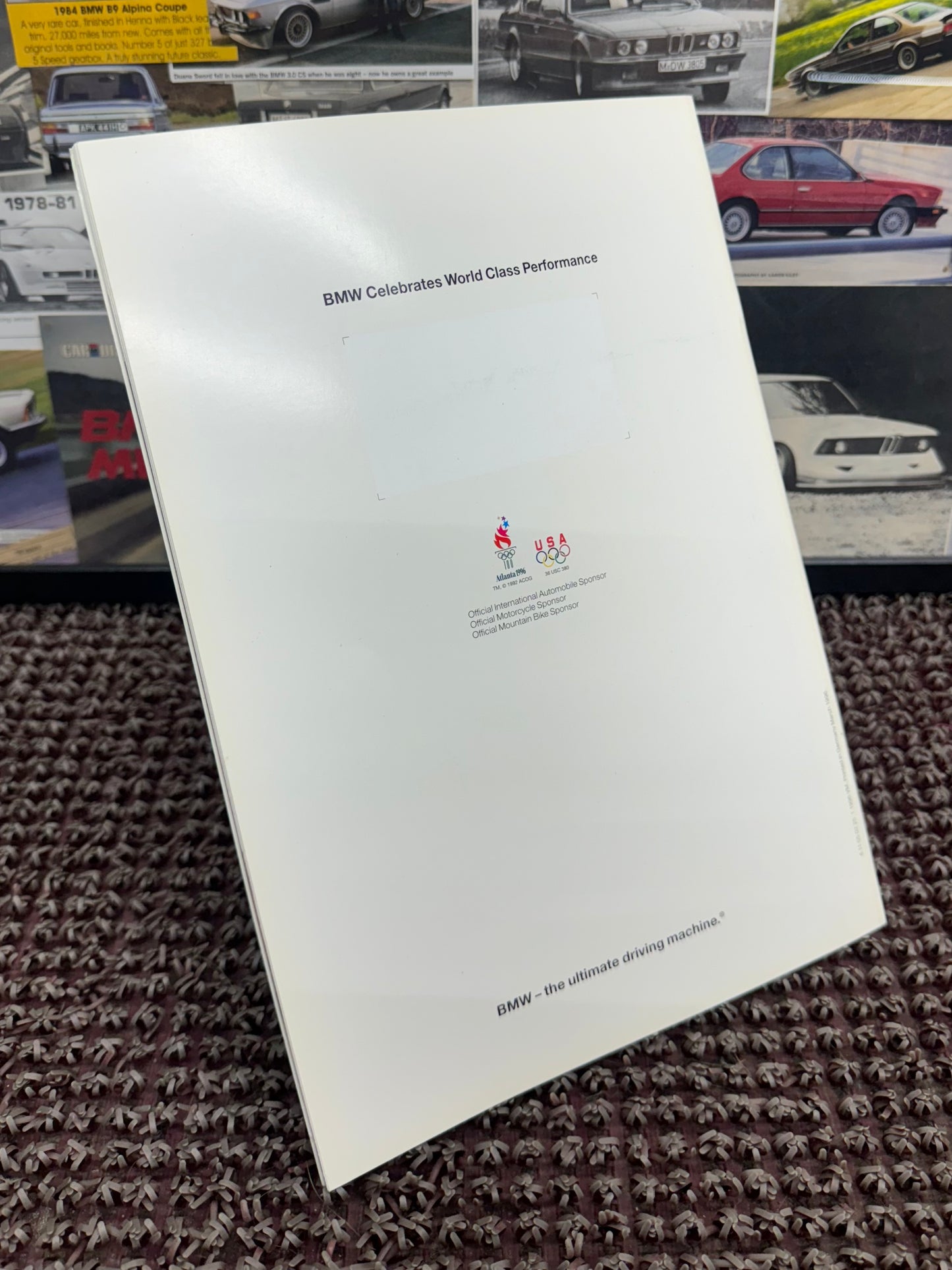 BMW E39 “The New BMW 5 Series” 40 Page Booklet
