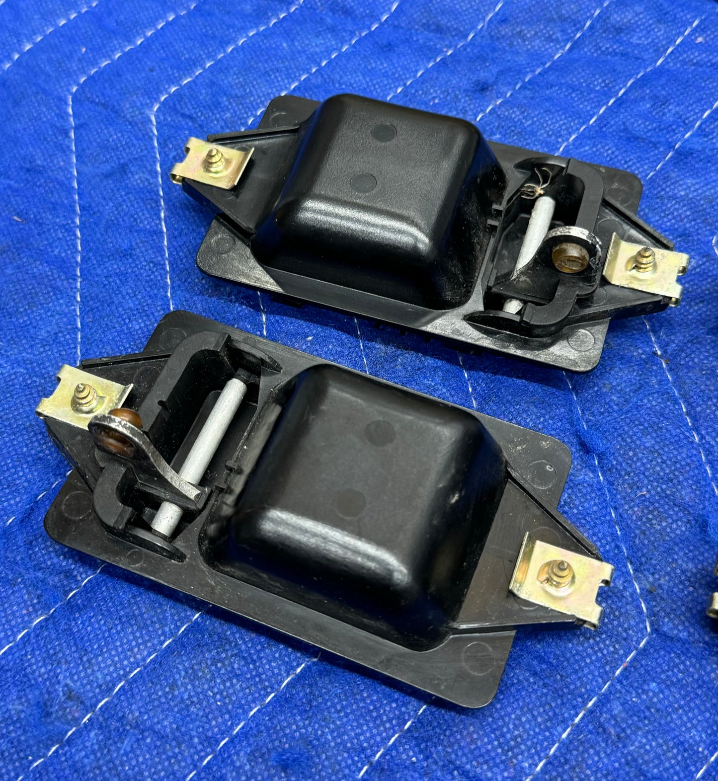 BMW Interior Door Handles + Black Covers Complete Set