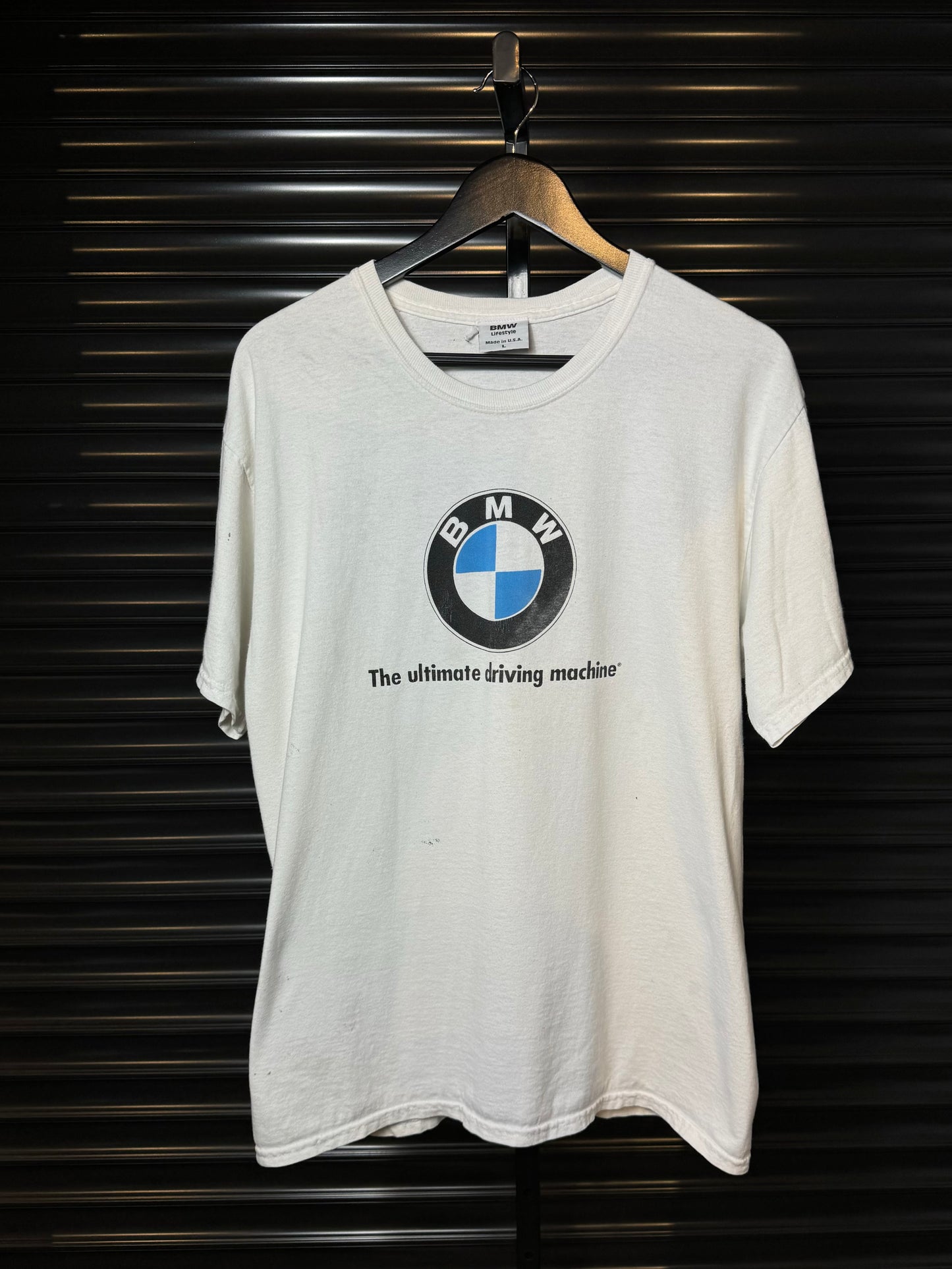 Vintage BMW Lifestyle Classic Logo Tee - Large