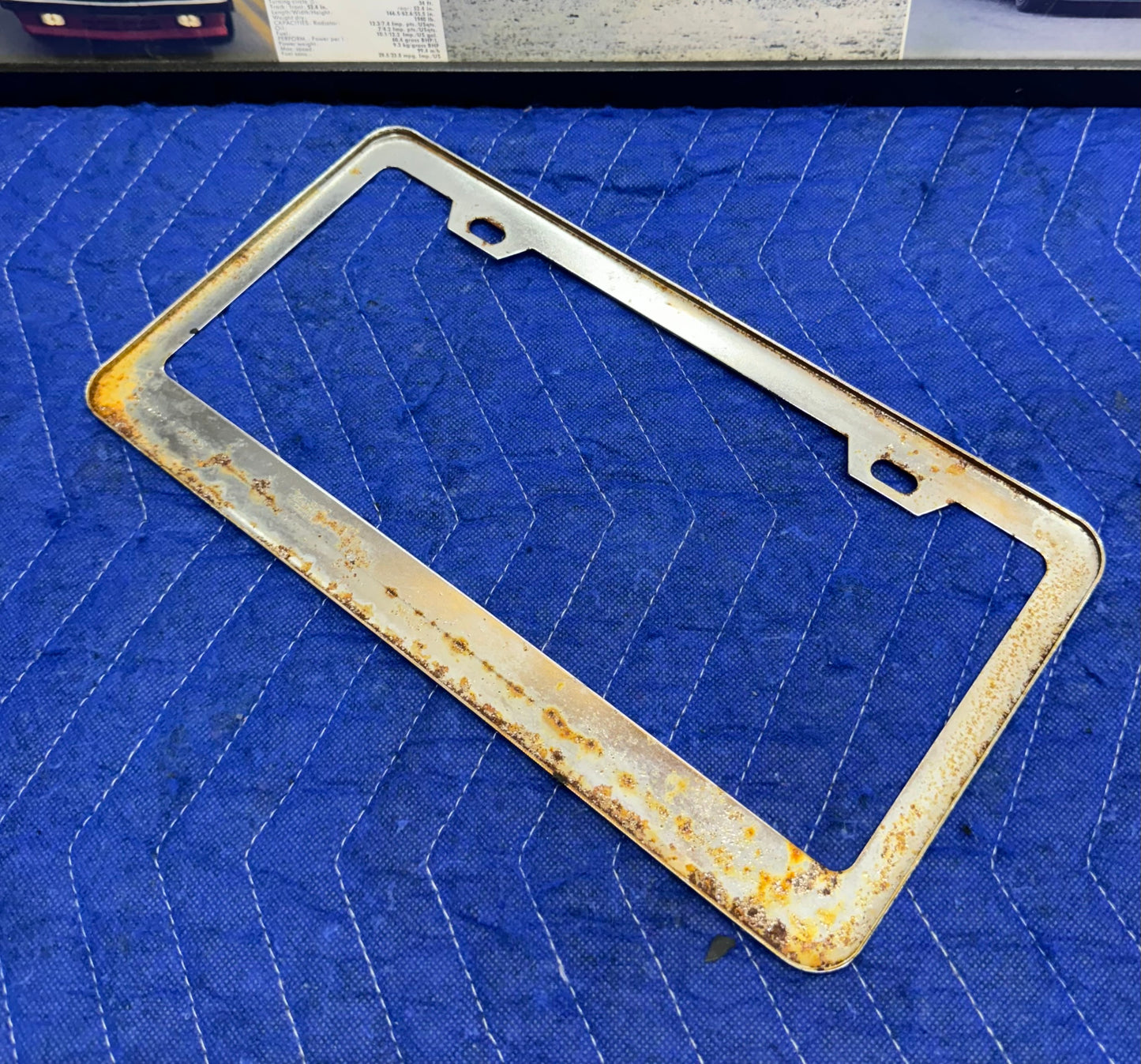 BMW M3 License Plate Frame