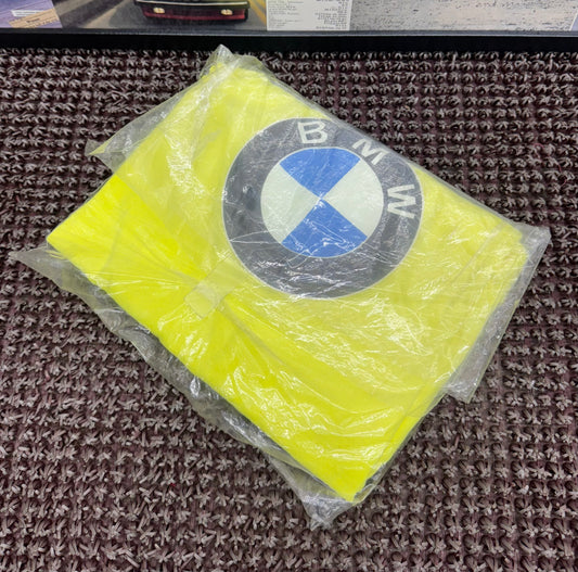 90’s BMW Classic Logo Yellow Tee NEW - Large