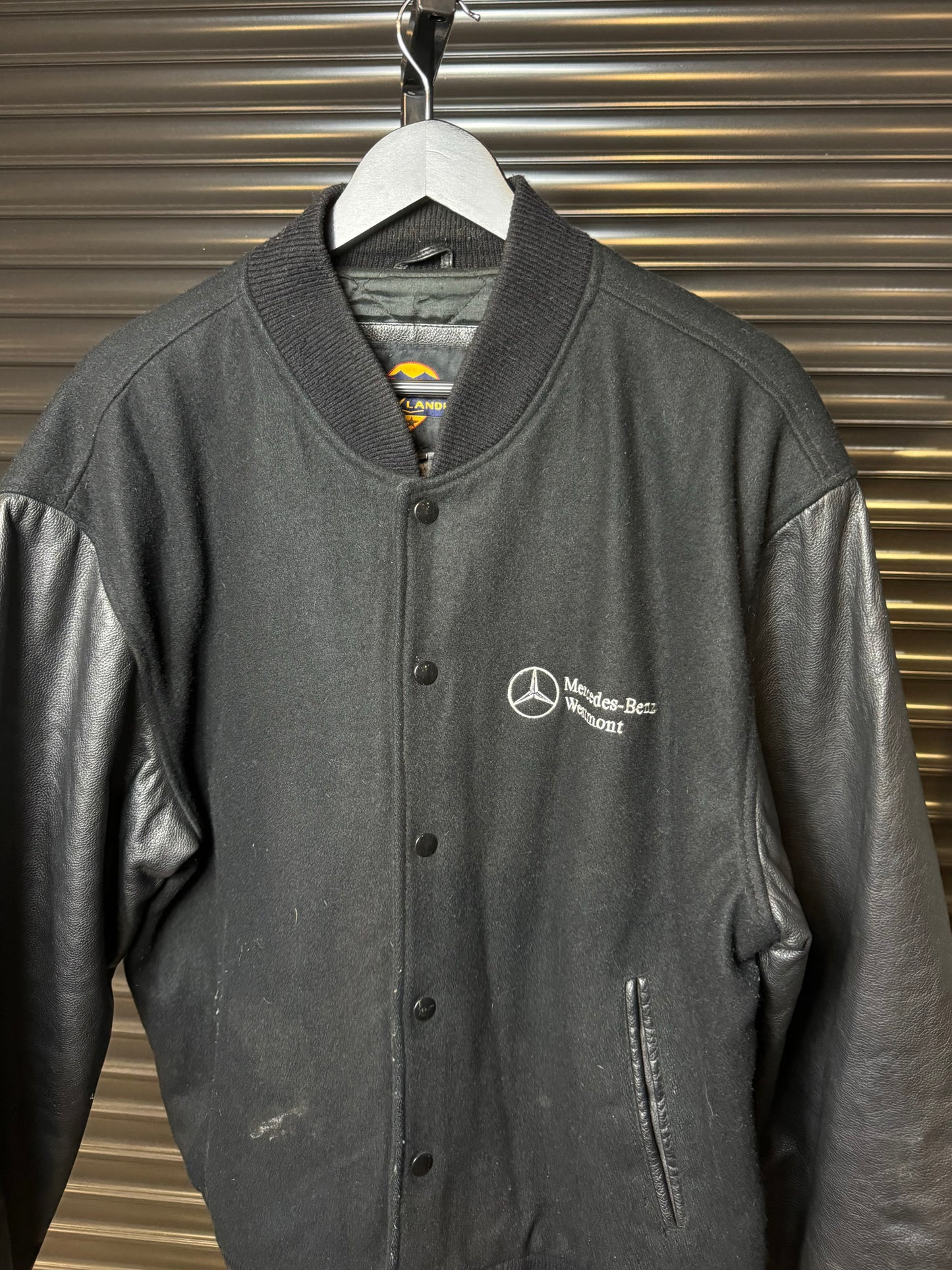 Vintage 90’s Mercedes Benz Westmont Varsity Letterman Jacket - Large