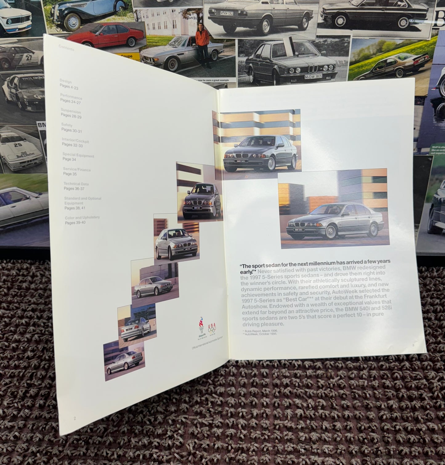 BMW E39 “The New BMW 5 Series” 40 Page Booklet