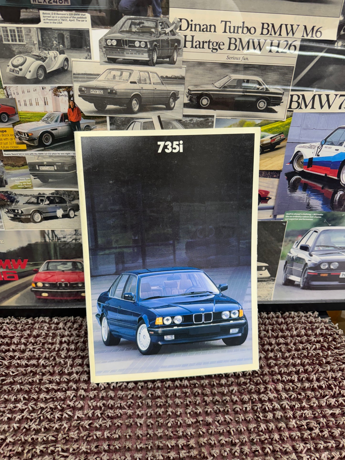 BMW E32 735i 1981 Booklet