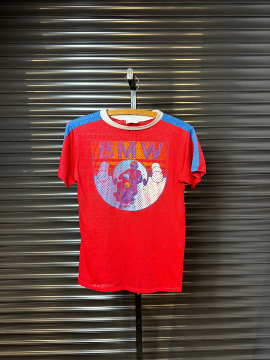 70’s BMW Motorcycles Mesh Shirt - Small