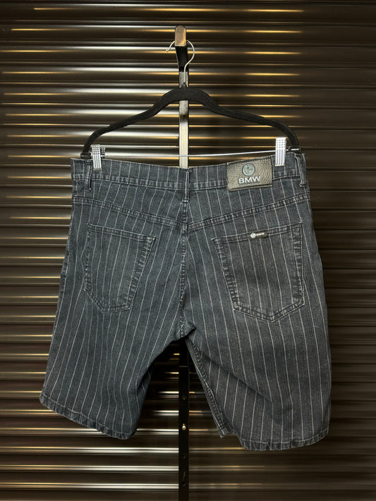 Vintage BMW Striped Shorts - 38
