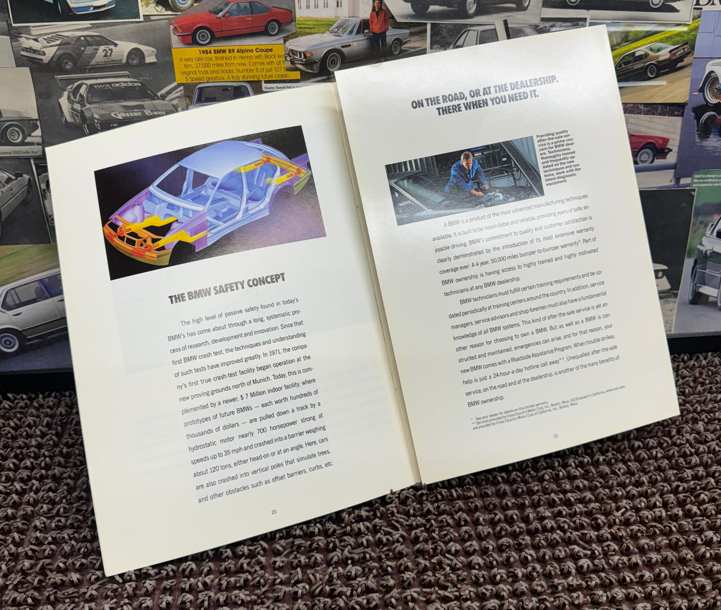 BMW 1991 “BMW Model Range” Booklet
