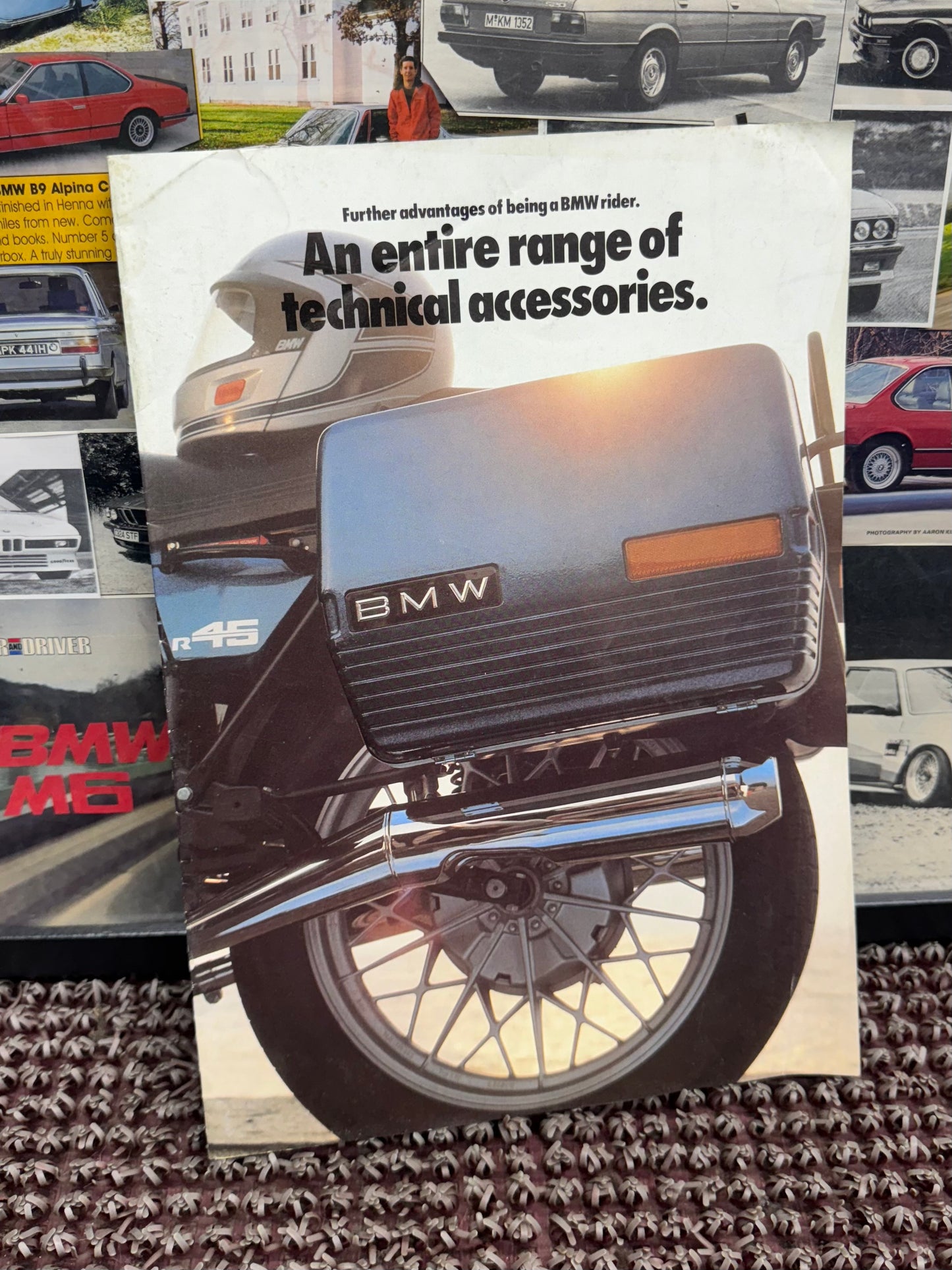 BMW Motorcycles 1984 Range Of Technical Acessories Booklet
