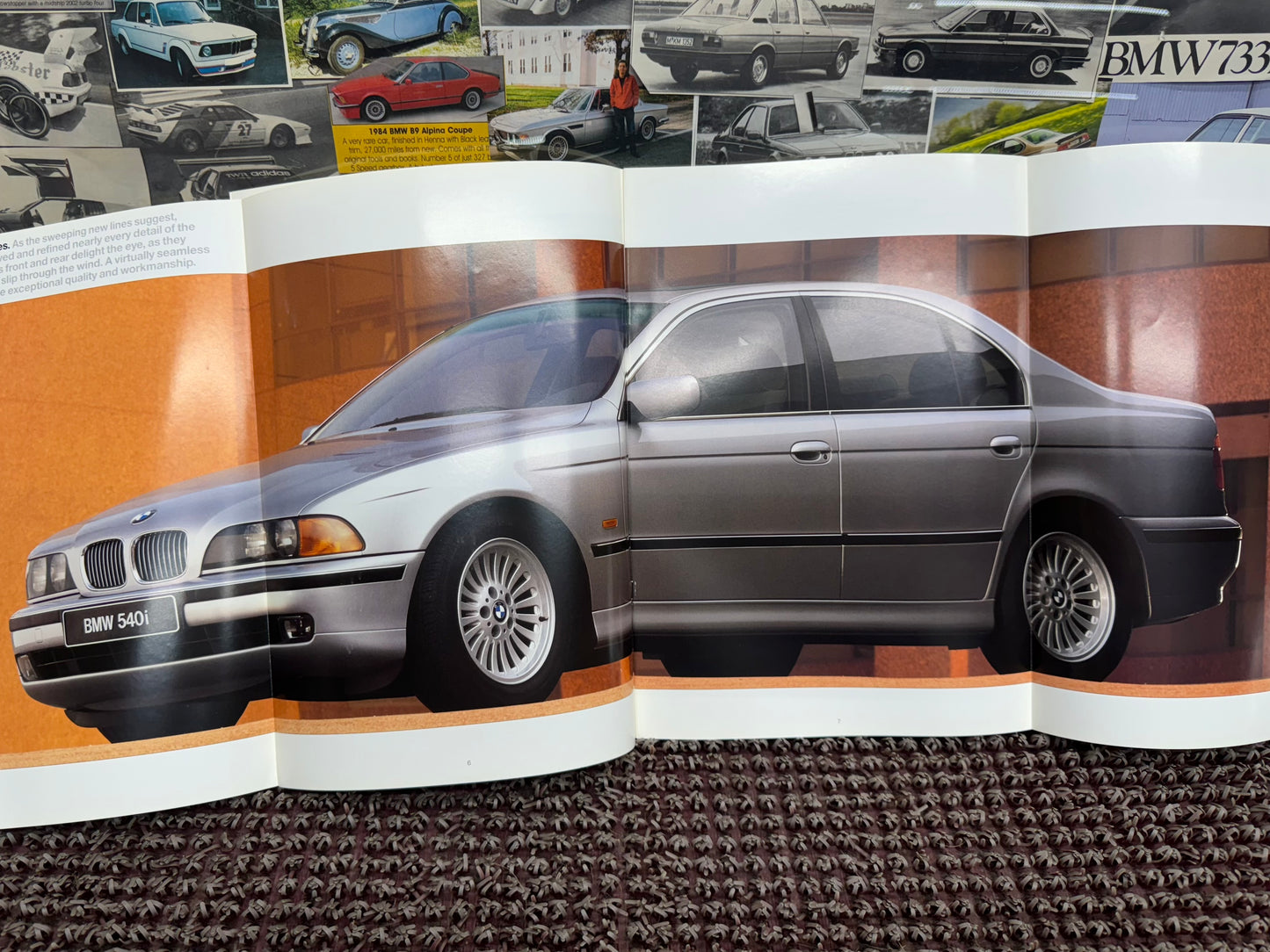 BMW E39 “The New BMW 5 Series” 40 Page Booklet