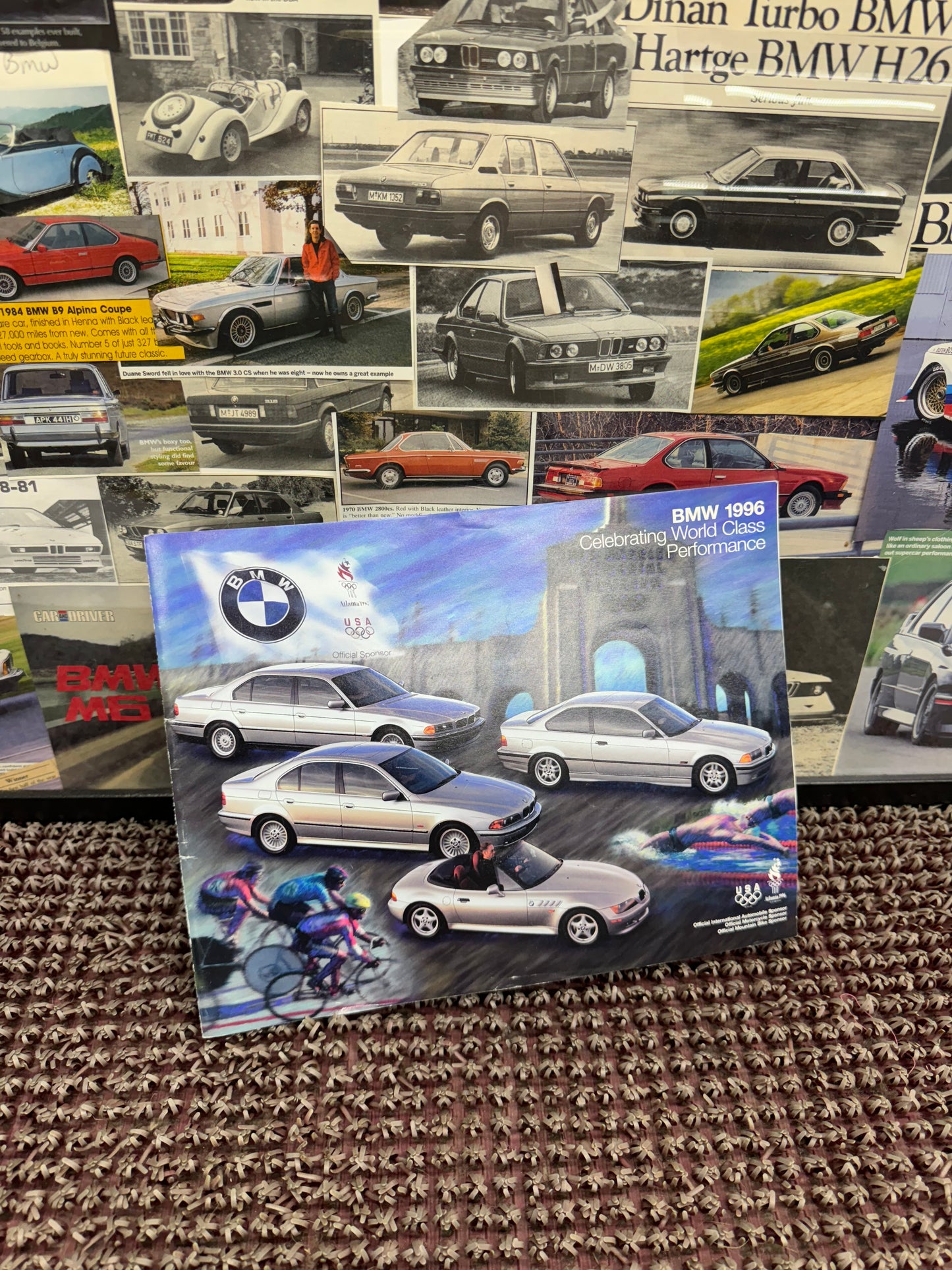BMW 1996 Atlanta Olympics Booklet