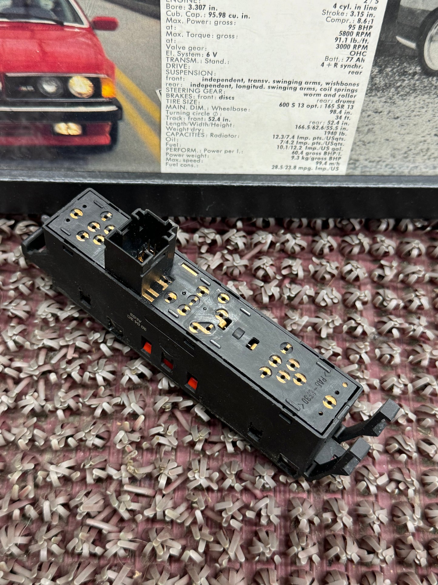 BMW E46 Sedan Window Switch Left 6902184