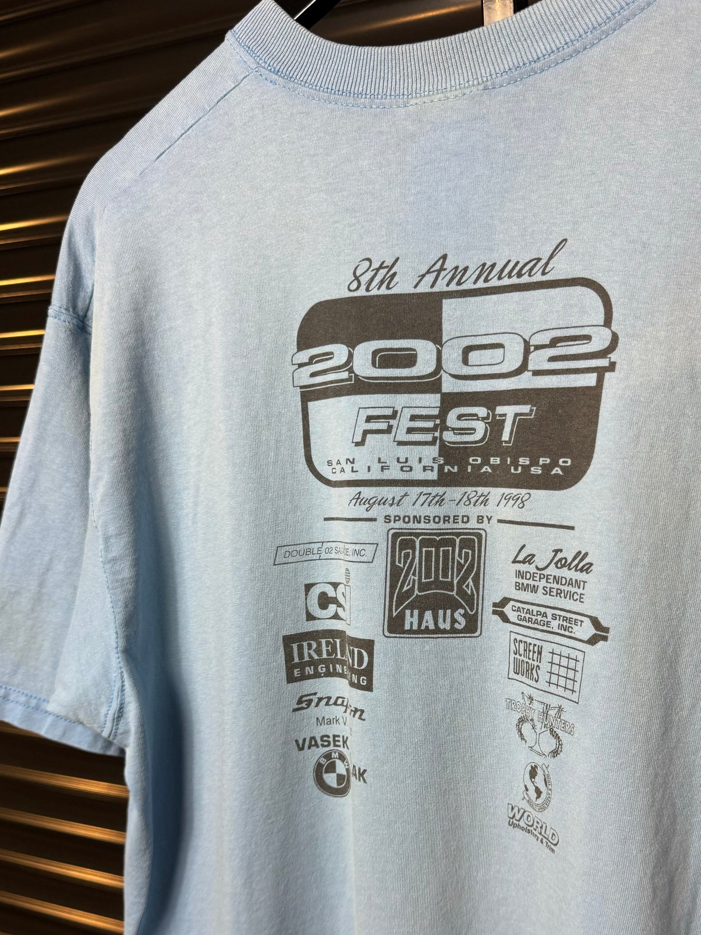 Vintage E10 2002 Fest West California 1998 Tee - Large