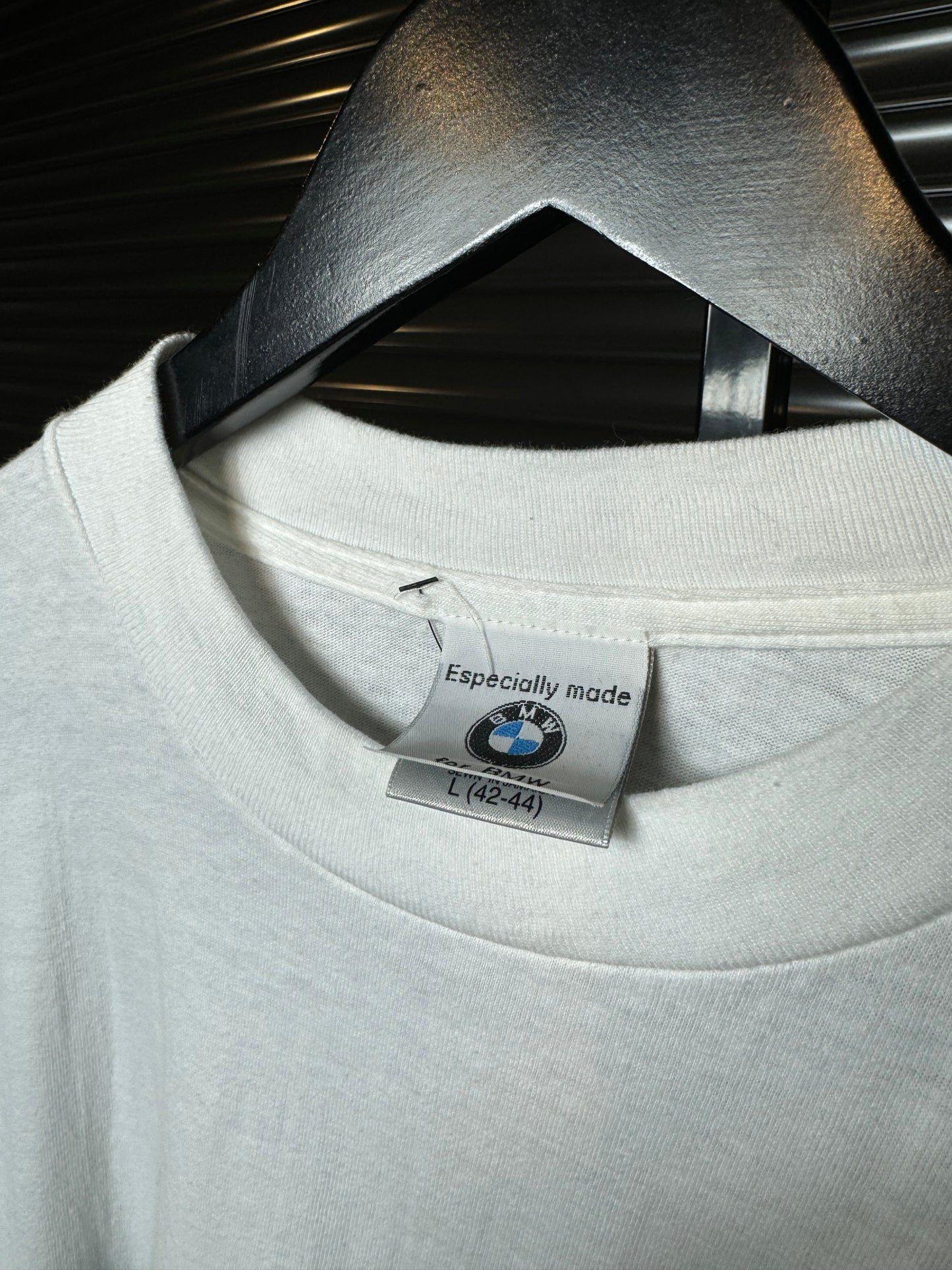 Vintage BMW Motorcycle Boxer Tee - White Medium