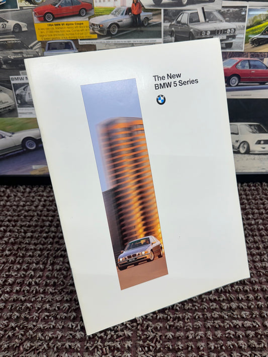 BMW E39 “The New BMW 5 Series” 40 Page Booklet