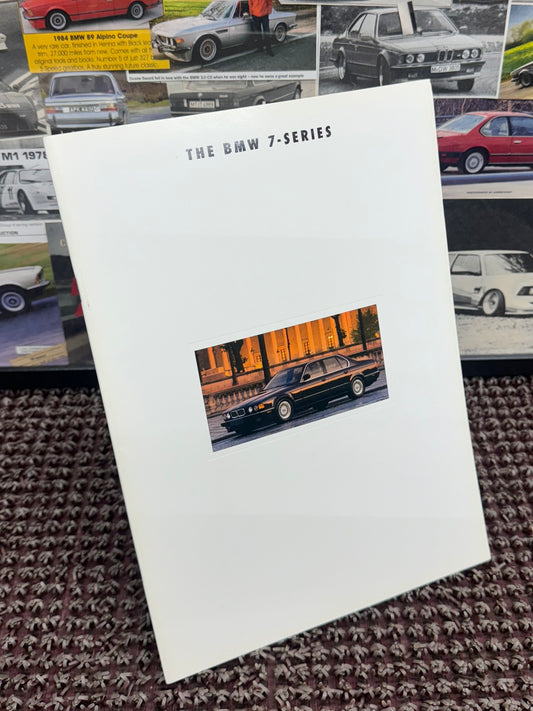 BMW E32 7-Series 1994 Booklet
