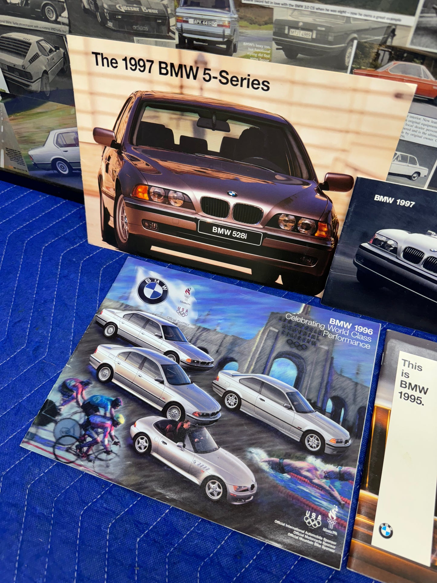 90’s BMW Brochure Booklets - 4 Pc Lot