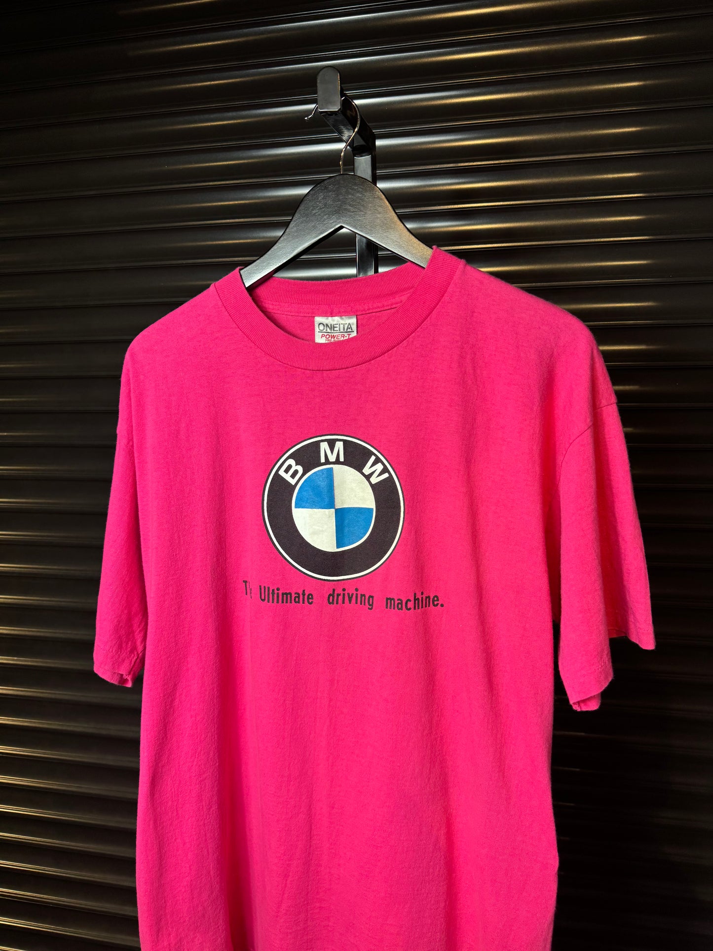 90’s BMW Global Imports Atlanta Pink Tee - XL