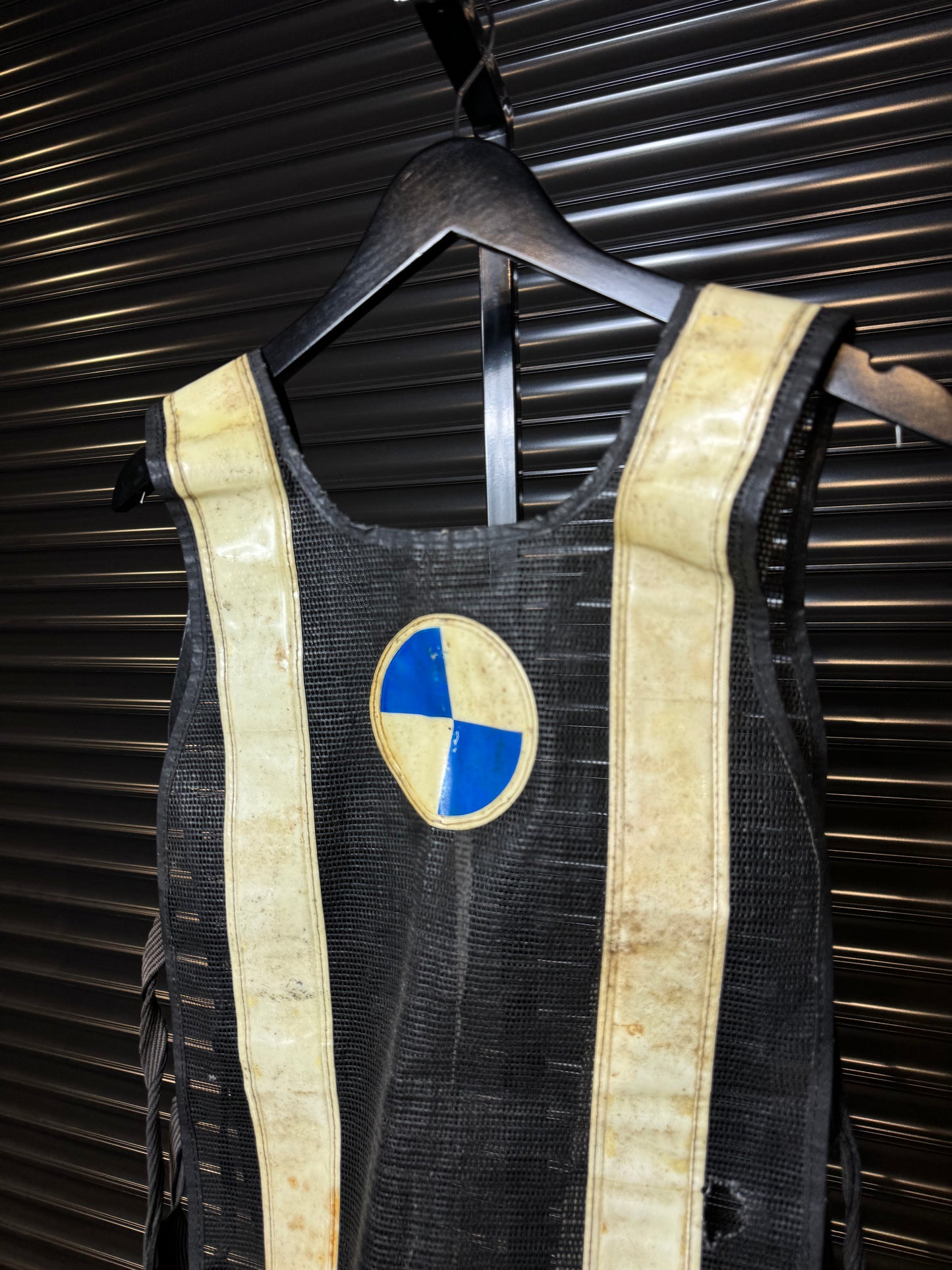 Vintage 60/70’s BMW Motorcycle Reflective Vest