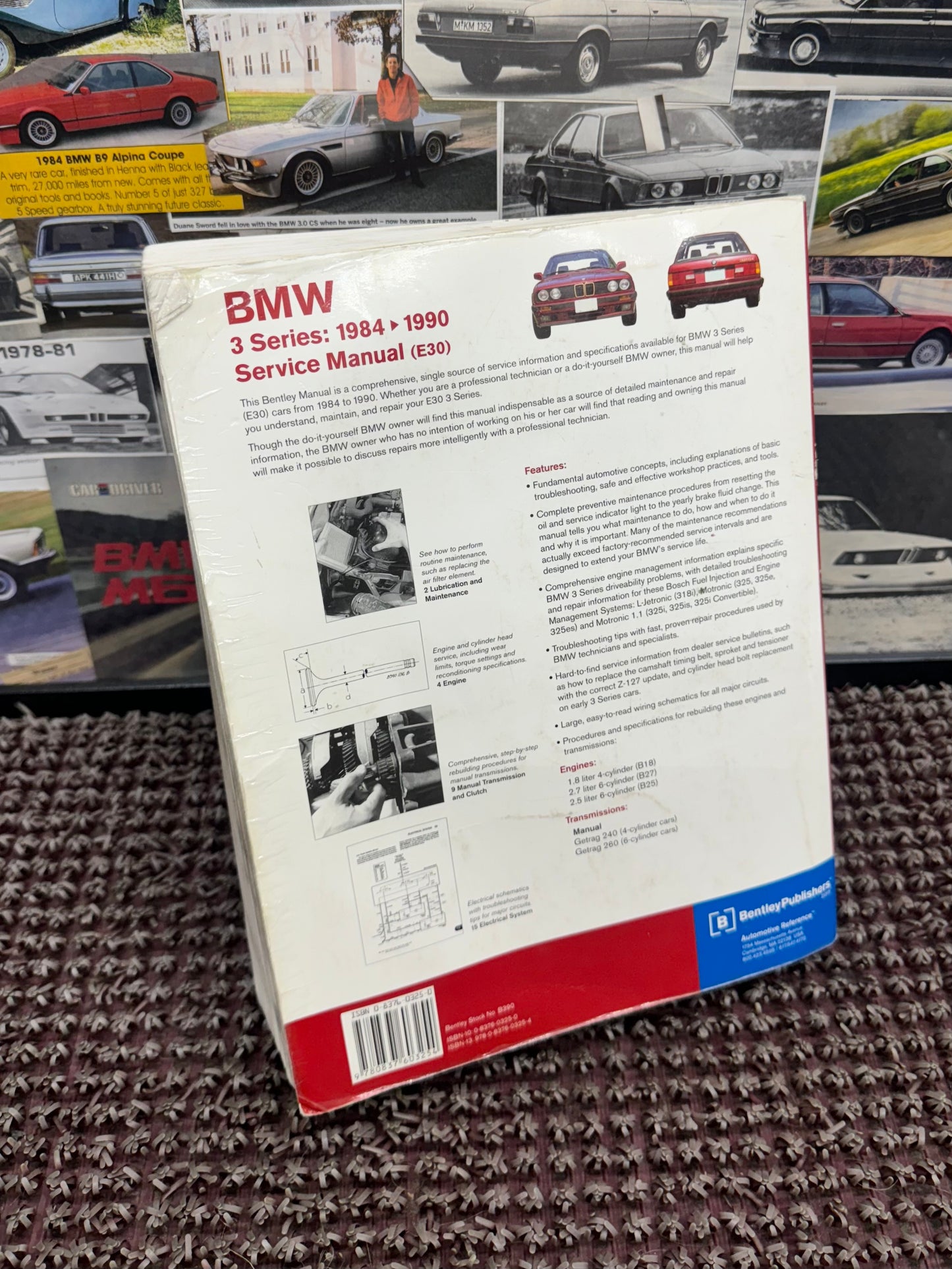 BMW E30 3-Series Bentley Service Manual