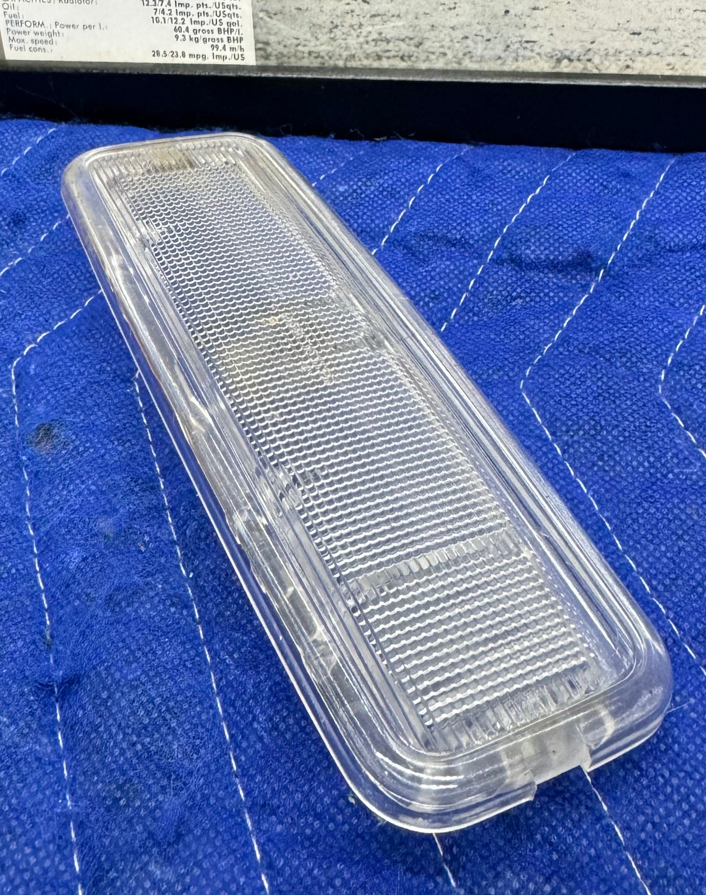 BMW E28 Interior Dome Light Lens