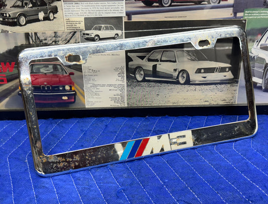 BMW M3 License Plate Frame