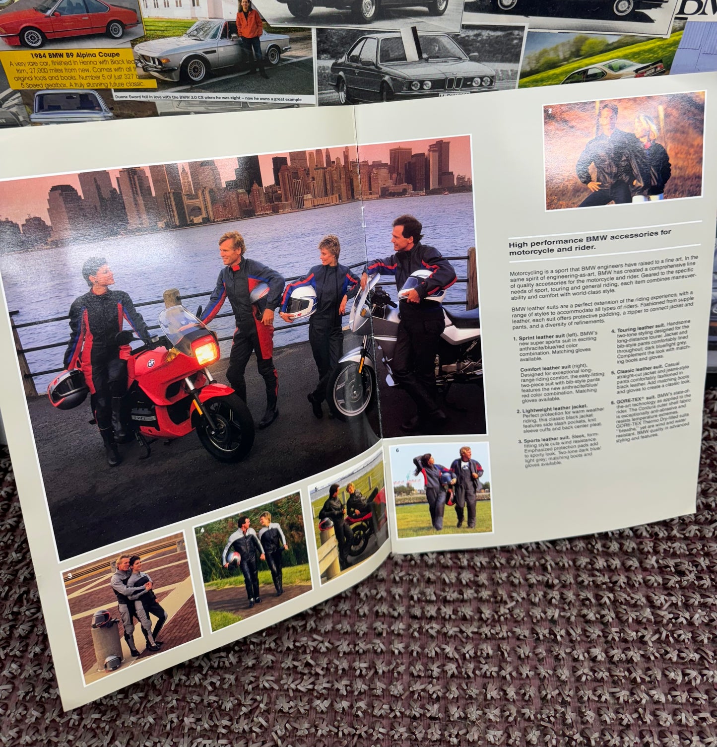 BMW Motorcycles 1988 Rider’s
Accessories Booklet