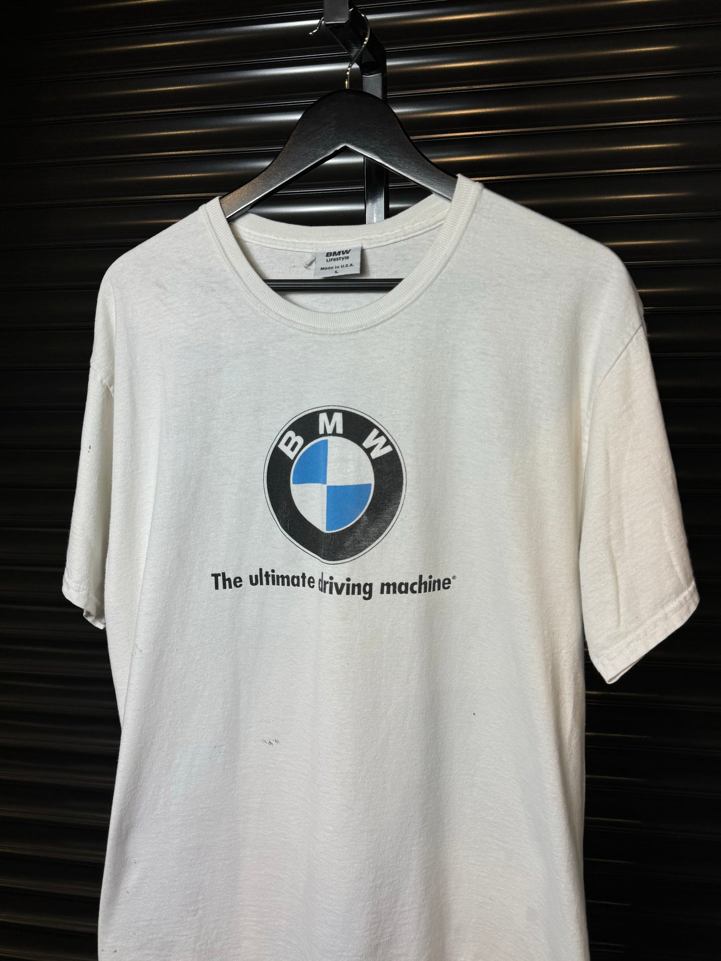 Vintage BMW Lifestyle Classic Logo Tee - Large