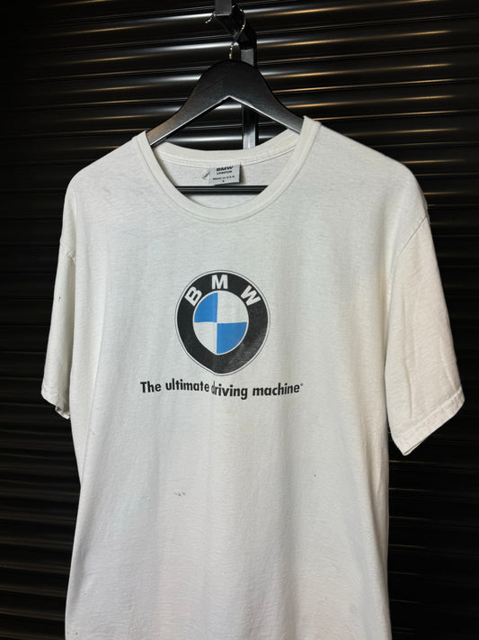 Vintage BMW Lifestyle Classic Logo Tee - Large