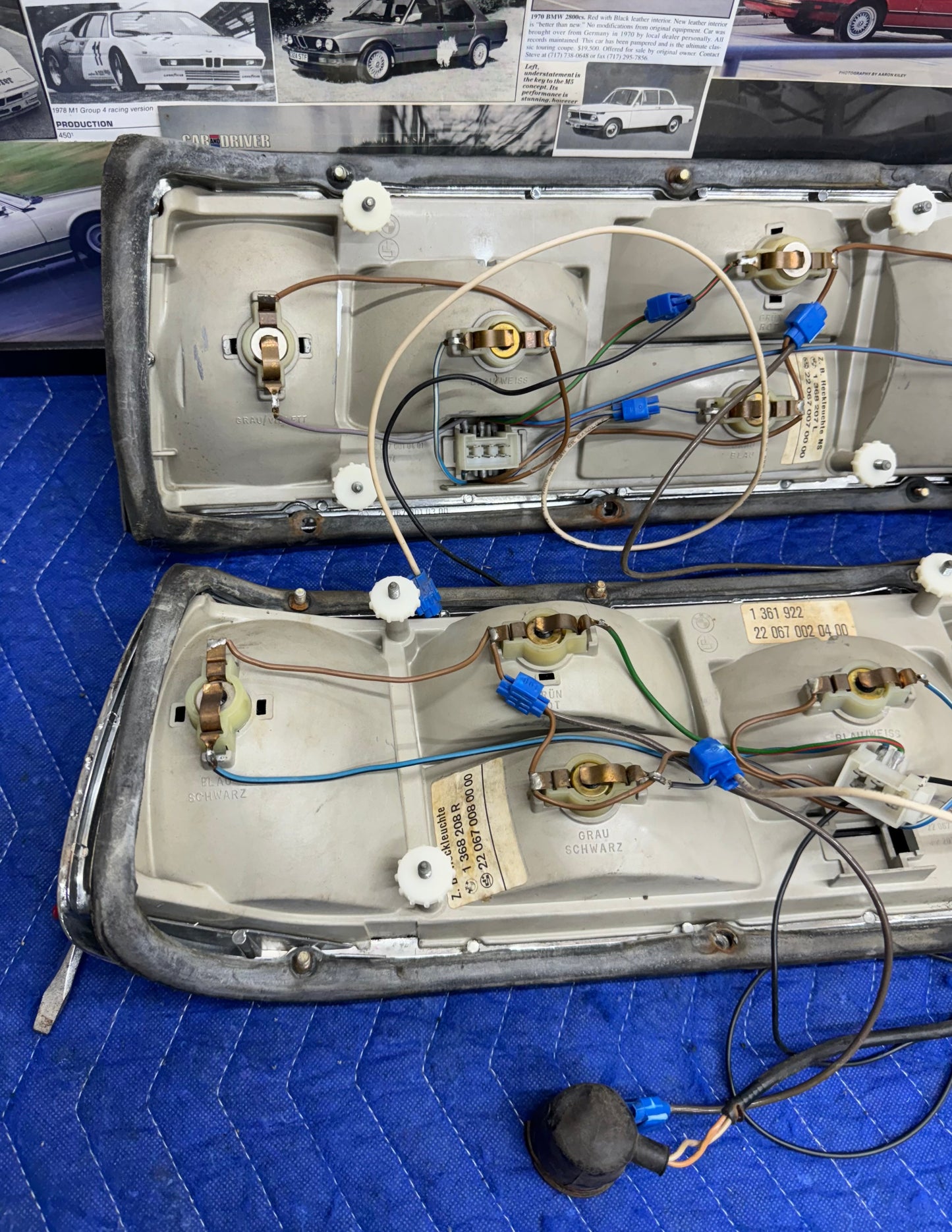 BMW E23 Euro Taillight Set