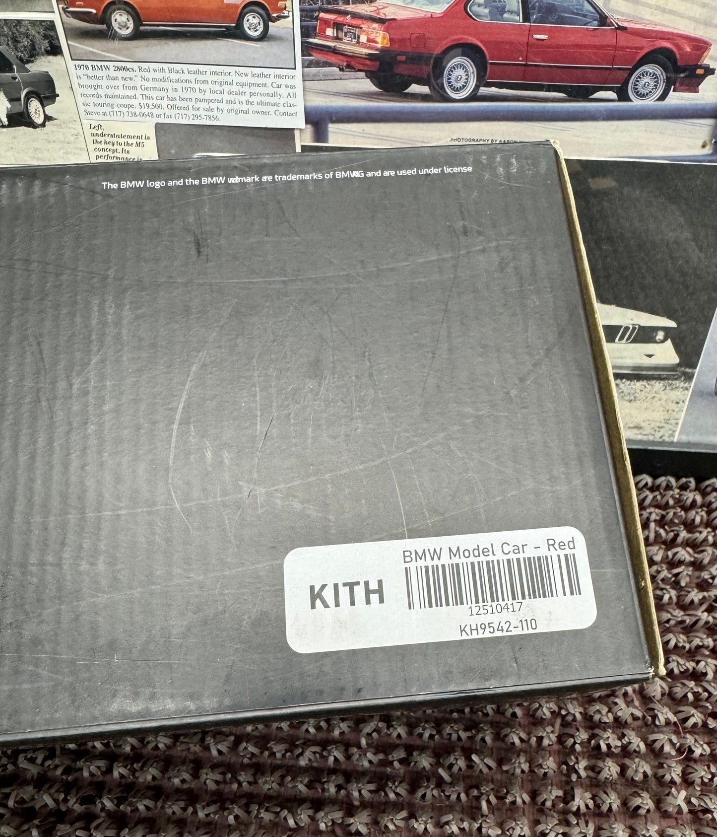 BMW E30 M3 Kith Diecast Replica 2020 1:18 Scale