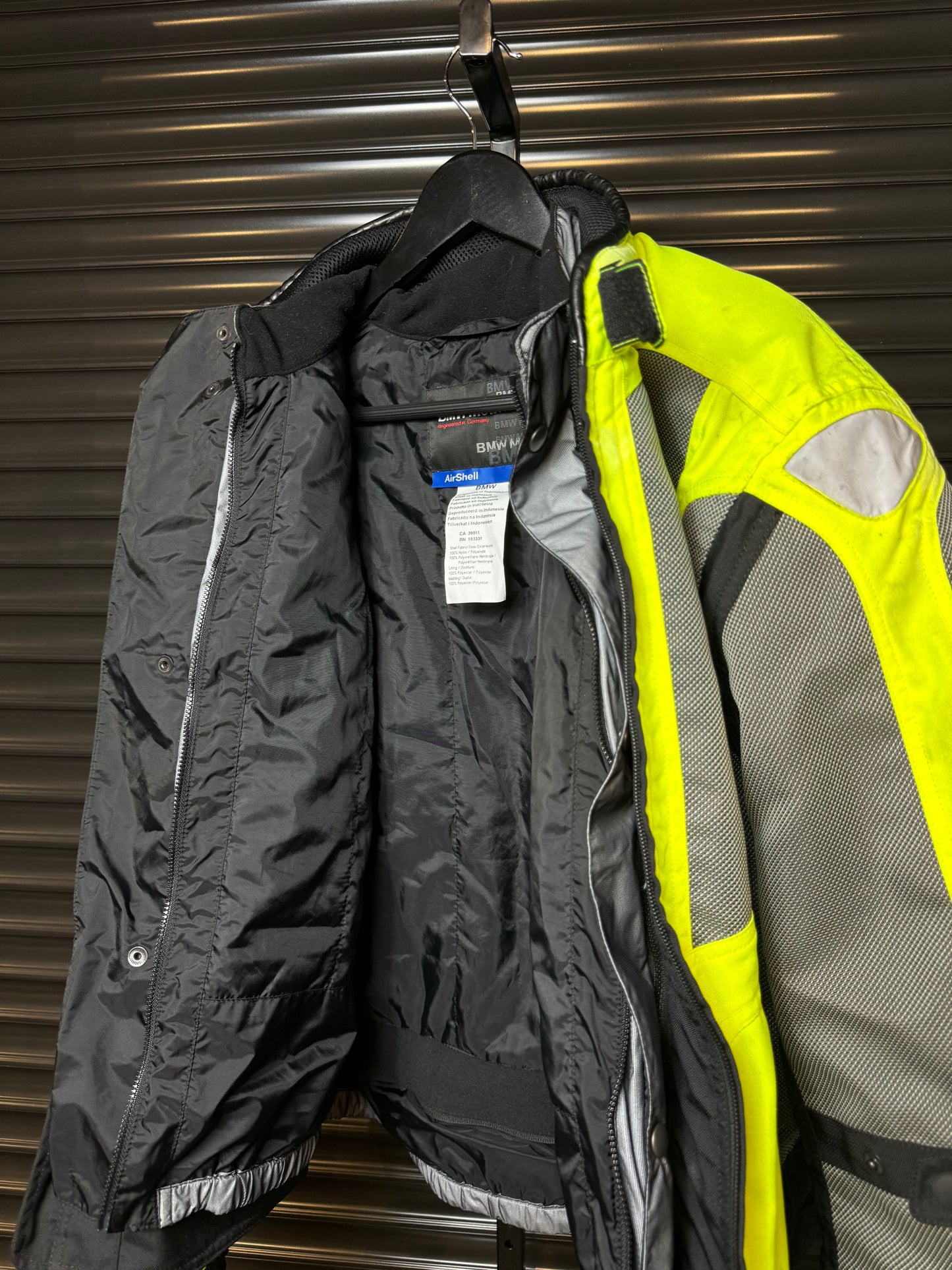 BMW Motorrad Hi-Vis AirShell Jacket - XL