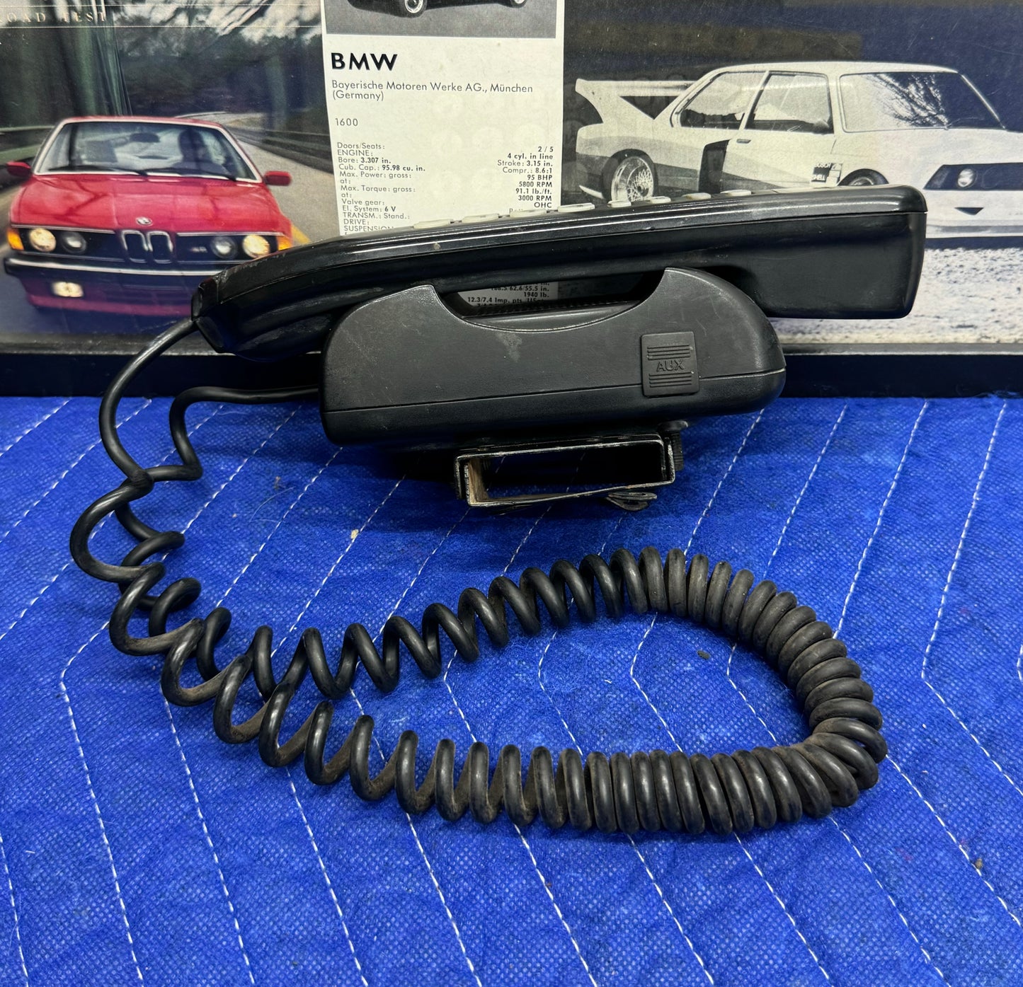 BMW Bell Atlantic Car Phone and Mount OEM