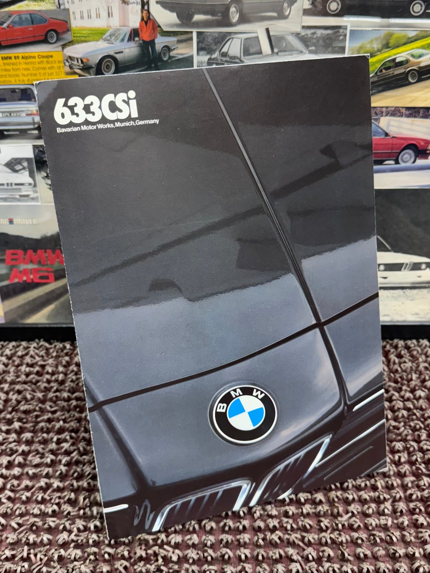 BMW E24 633CSI Booklet