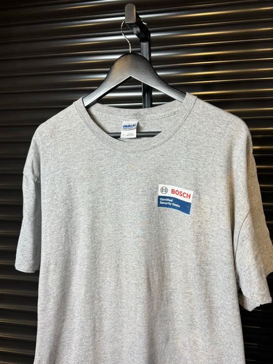 Vintage BOSCH Certified Security Dealer Tee - XL