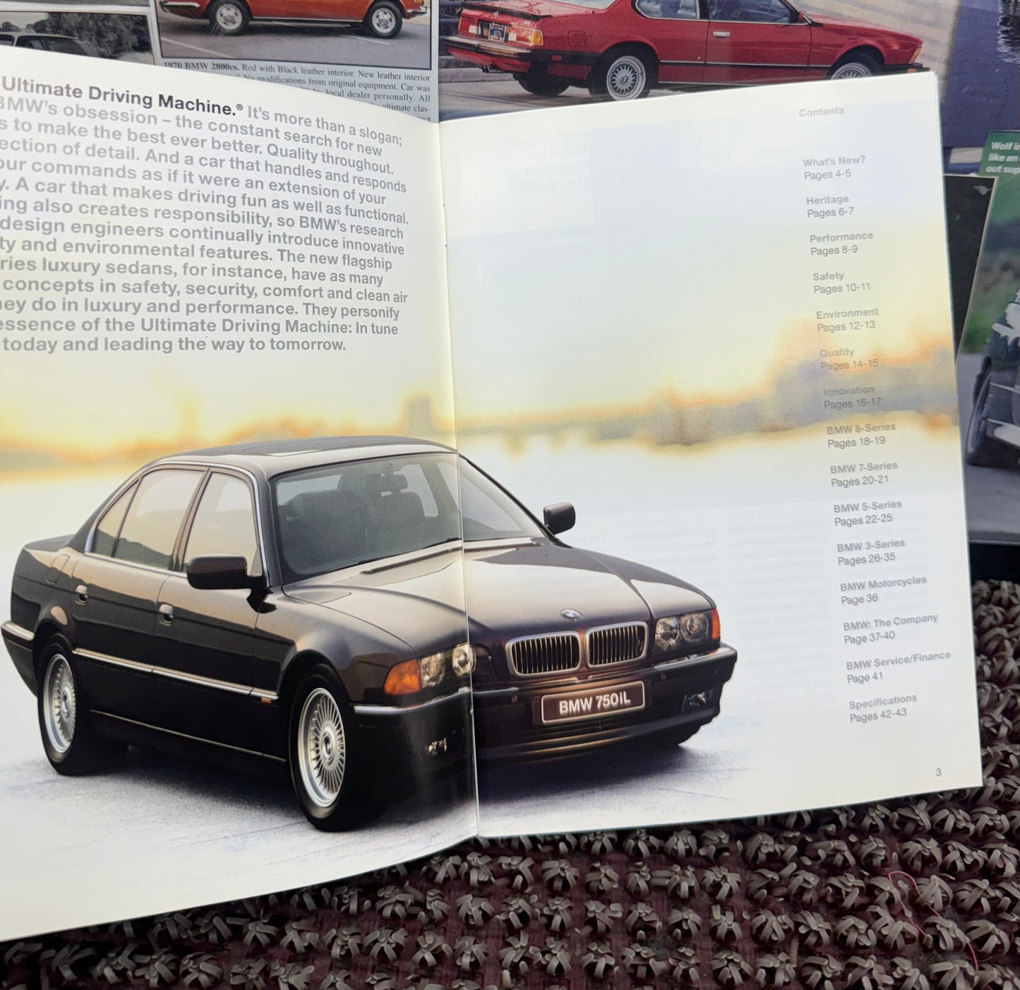 BMW “This is BMW 1995” Booklet