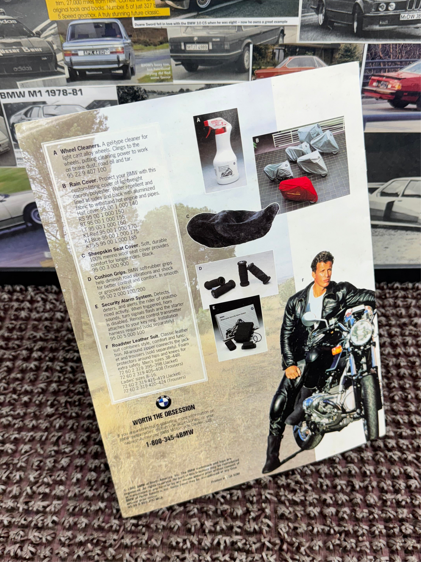 BMW Motorcycles 1992 Next Adventure Booklet